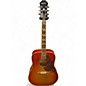Used Epiphone Hummingbird Cherry Sunburst Acoustic Guitar thumbnail