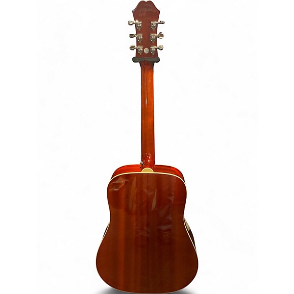 Used Epiphone Hummingbird Cherry Sunburst Acoustic Guitar