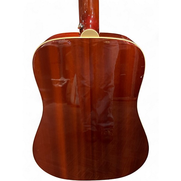 Used Epiphone Hummingbird Cherry Sunburst Acoustic Guitar