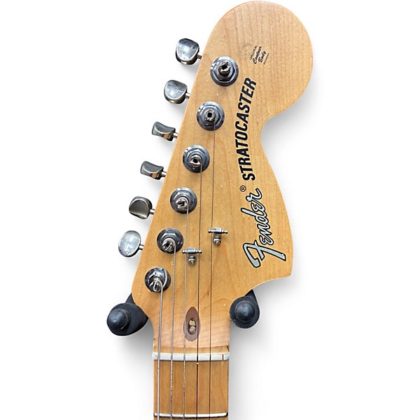 Used 2019 Fender American Performer Stratocaster HSS Satin Seafoam Green Solid Body Electric Guitar