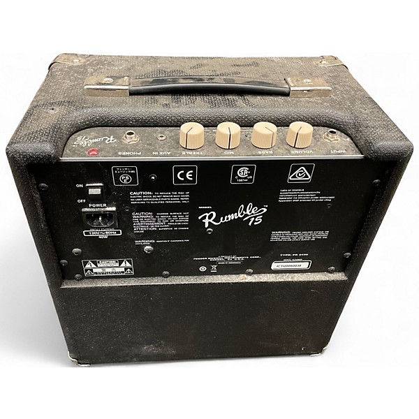 Used Fender Rumble 15 15W 1X8 Bass Combo Amp