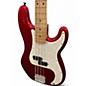 Used Fender Player Precision Bass Candy Apple Red Electric Bass Guitar