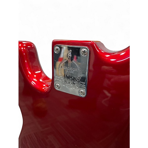 Used Fender Player Precision Bass Candy Apple Red Electric Bass Guitar