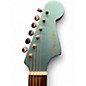 Used 2020s Fender Newporter Player Mint Green Acoustic Electric Guitar