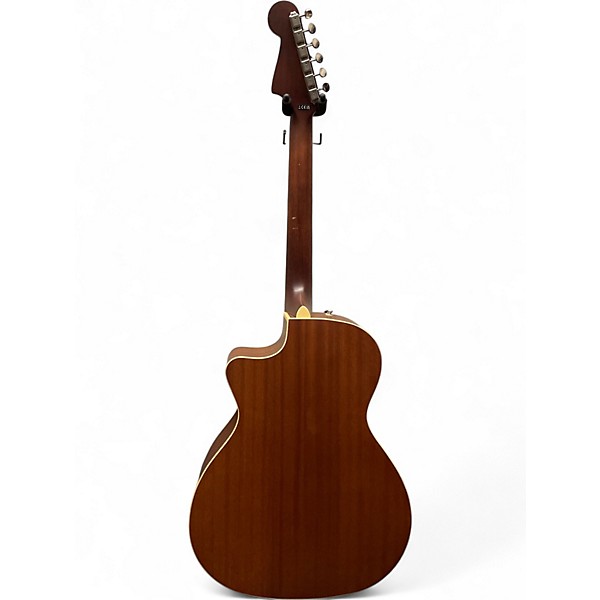 Used 2020s Fender Newporter Player Mint Green Acoustic Electric Guitar