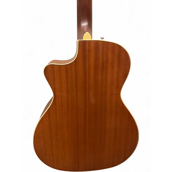 Used 2020s Fender Newporter Player Mint Green Acoustic Electric Guitar
