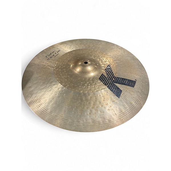 Used Zildjian 17in K Custom Hybrid Crash Cymbal