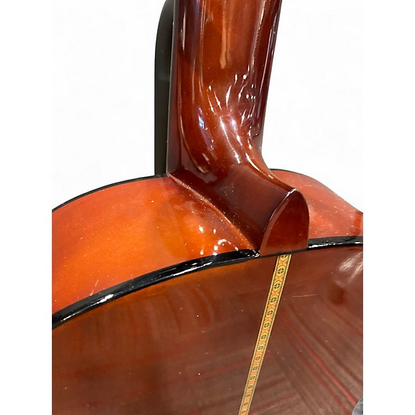 Used Sunlite gcn-1600g Natural Classical Acoustic Guitar