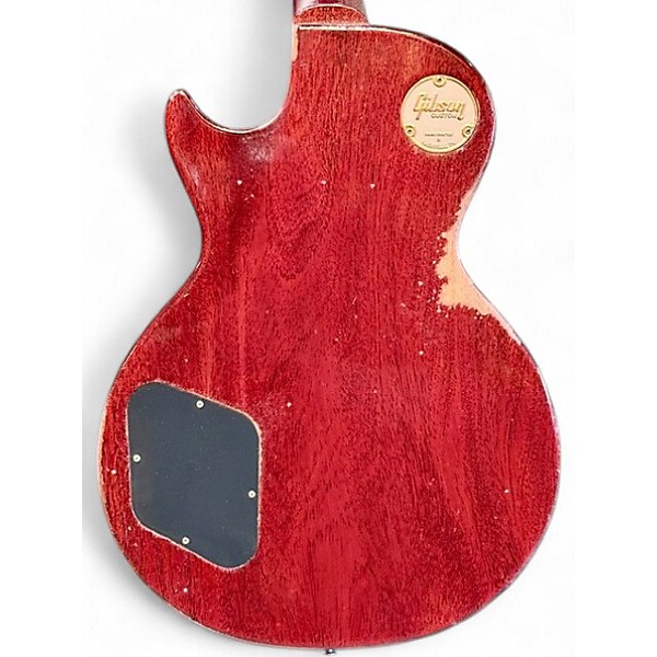 Used 2025 Gibson 1960 LES PAUL MURPHY LAB HEAVY AGED FLAME TOP Sunburst Solid Body Electric Guitar