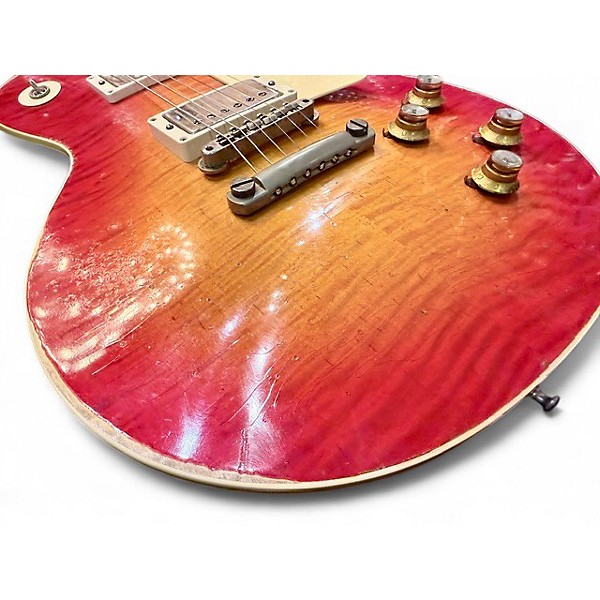 Used 2025 Gibson 1960 LES PAUL MURPHY LAB HEAVY AGED FLAME TOP Sunburst Solid Body Electric Guitar