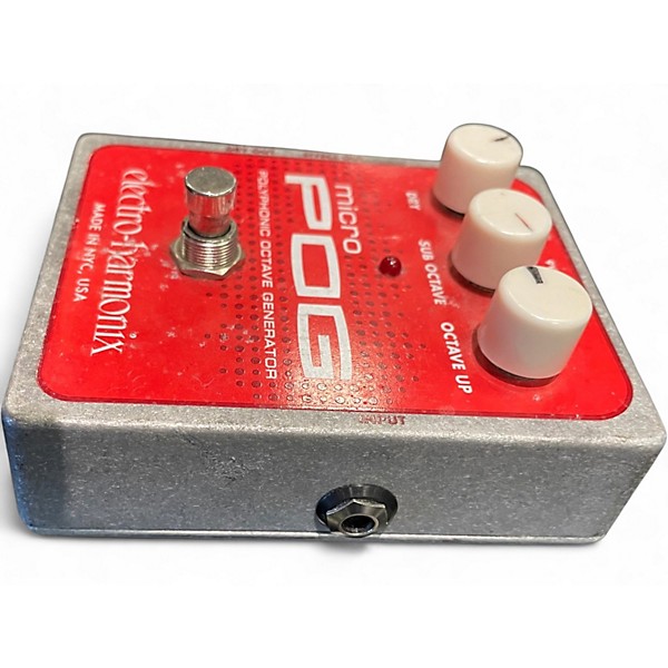 Used Electro-Harmonix Micro Pog Polyphonic Octave Generator Effect Pedal