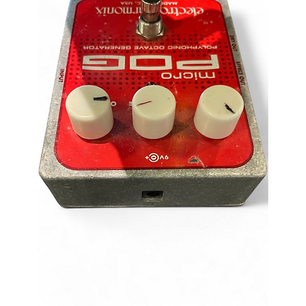 Used Electro-Harmonix Micro Pog Polyphonic Octave Generator Effect Pedal