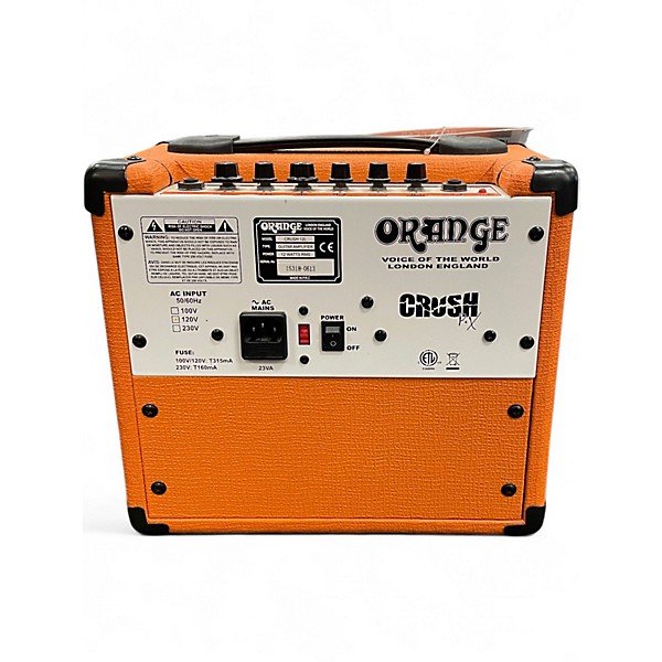Used Orange Amplifiers Crush 12 Guitar Combo Amp