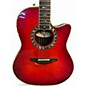 Used Ovation 1869 Custom Legend Red Acoustic Electric Guitar