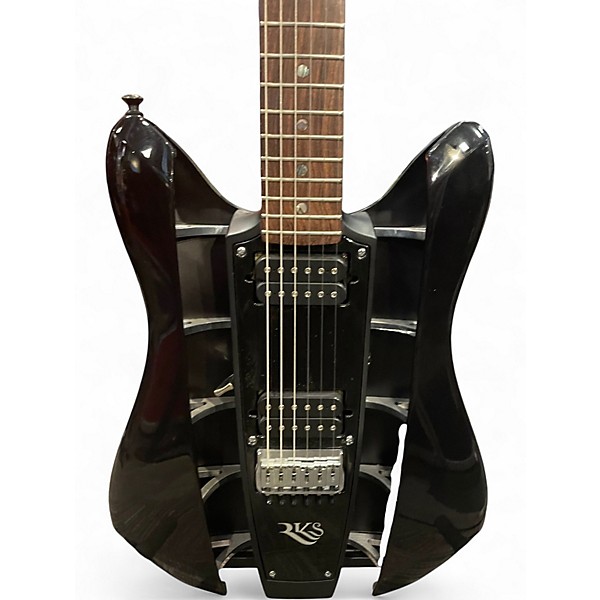 Used RKS Darkstar Black Hollow Body Electric Guitar