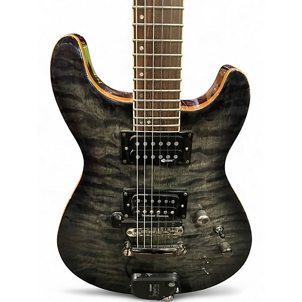 Used Fernandes Dragonfly Blue Solid Body Electric Guitar