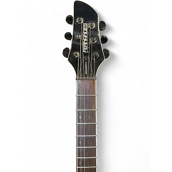 Used Fernandes Dragonfly Blue Solid Body Electric Guitar
