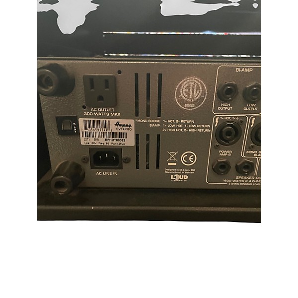 Used Ampeg SVT-4 Pro Tube Bass Amp Head