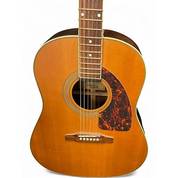 Used Epiphone Masterbuilt AJ-500RE Natural Acoustic Electric Guitar