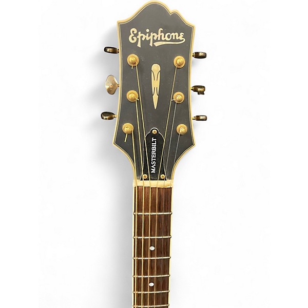 Used Epiphone Masterbuilt AJ-500RE Natural Acoustic Electric Guitar