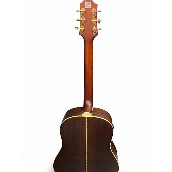 Used Epiphone Masterbuilt AJ-500RE Natural Acoustic Electric Guitar