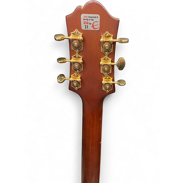 Used Epiphone Masterbuilt AJ-500RE Natural Acoustic Electric Guitar