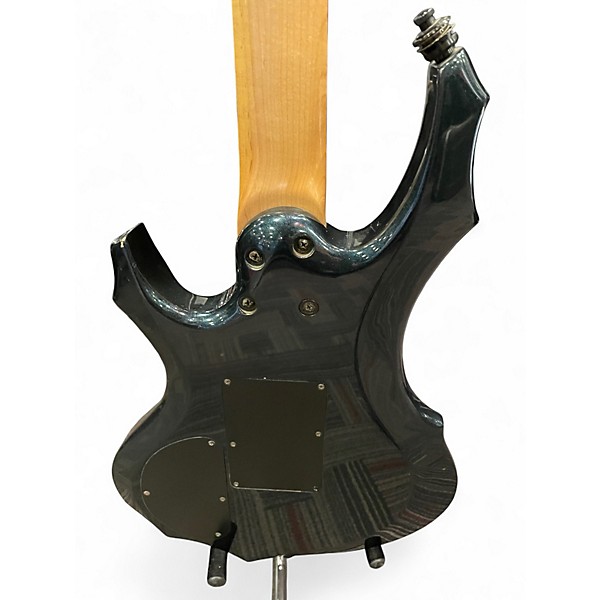 Used ESP F-207 METALLIC BLUE Solid Body Electric Guitar