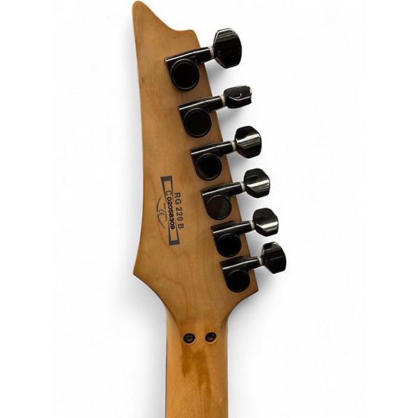 Used Ibanez RG220B Midnight Navy Solid Body Electric Guitar