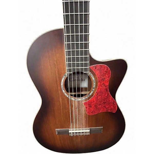 Used Cordoba C4-CE Natural Classical Acoustic Electric Guitar