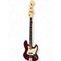 Used Fender Highway One Jazz Bass Red Electric Bass Guitar thumbnail