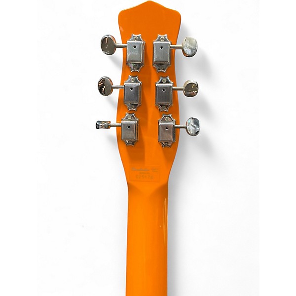 Used Danelectro Stock '59 Orange Solid Body Electric Guitar