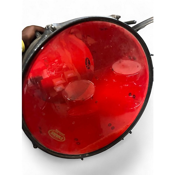 Used Pearl 5 Piece Forum Flat Black Drum Kit