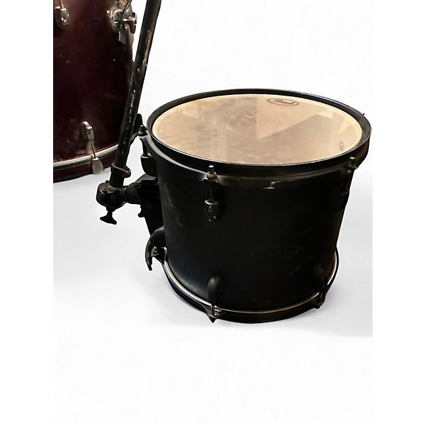 Used Generic Kit 7 Piece 7 PIECE Black Drum Kit