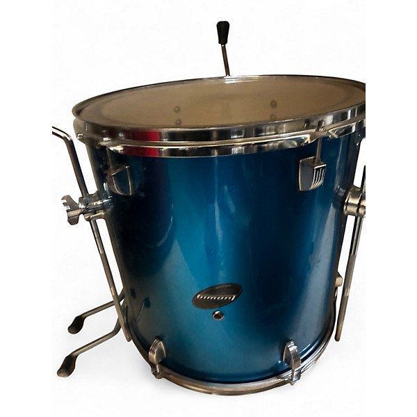 Used Ludwig 4 Piece ACCESS CS Blue Drum Kit