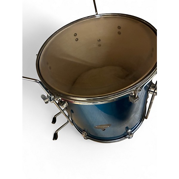 Used Ludwig 4 Piece ACCESS CS Blue Drum Kit