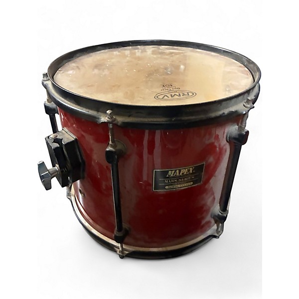 Used Mapex 4 Piece MARS Satin Red Drum Kit