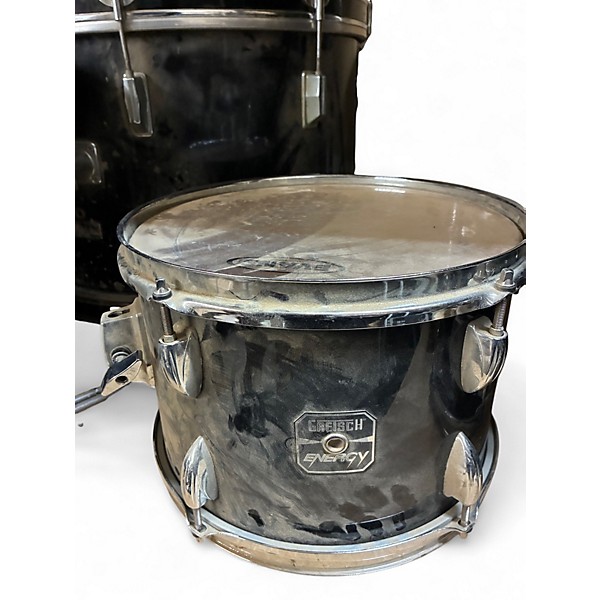 Used Gretsch Drums 2 Piece Energy Flat Black Drum Kit