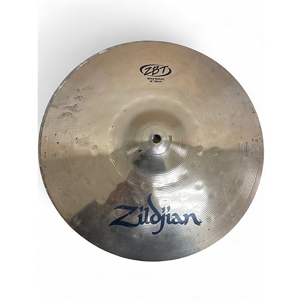 Used Zildjian 14in ZBT Rock Hi Hat Pair Cymbal