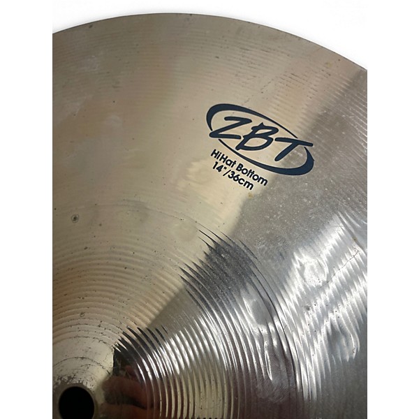 Used Zildjian 14in ZBT Rock Hi Hat Pair Cymbal