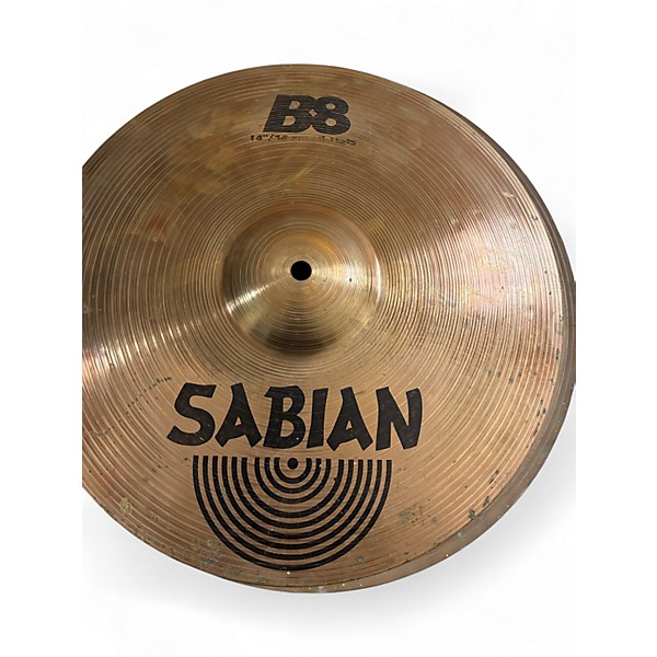 Used SABIAN 14in B8 Hi Hat Pair Cymbal