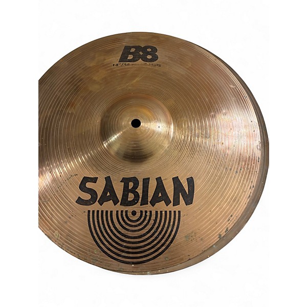 Used SABIAN 14in B8 Hi Hat Pair Cymbal