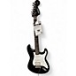 Used Starcaster by Fender Stratocaster Black Solid Body Electric Guitar thumbnail
