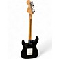 Used Starcaster by Fender Stratocaster Black Solid Body Electric Guitar