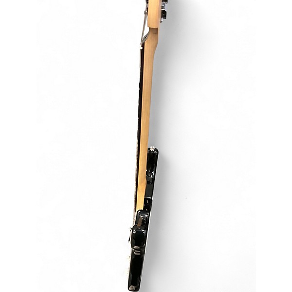 Used Starcaster by Fender Stratocaster Black Solid Body Electric Guitar