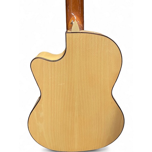 Used Kremona Rosa Luna Flamenco Natural Classical Acoustic Electric Guitar