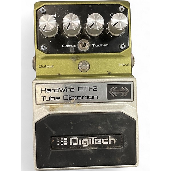 Used DigiTech HardWire Series CM2 Tube Overdrive Effect Pedal