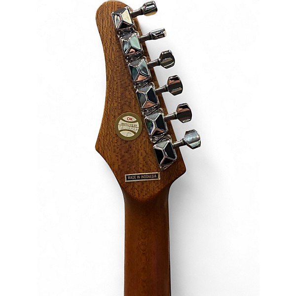 Used Samick ls-10 2 Tone Sunburst Solid Body Electric Guitar