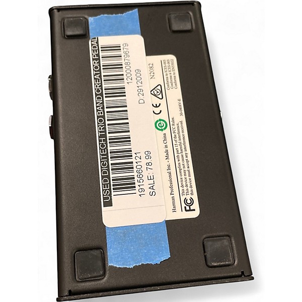 Used DigiTech Trio Band Creator Pedal