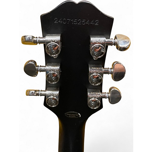 Used Epiphone LES PAUL CLASSIC WORN EBONY Solid Body Electric Guitar