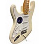Used Fender Jimi Hendrix Reverse Stratocaster  Cream Solid Body Electric Guitar